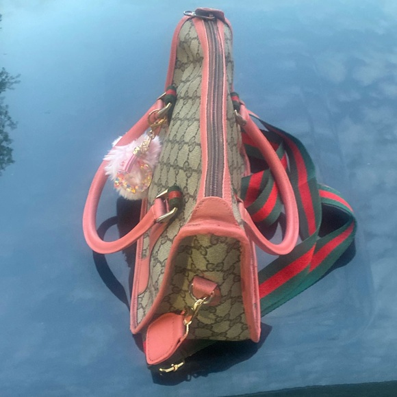Gucci custom pink color vintage handbag - Picture 3 of 10